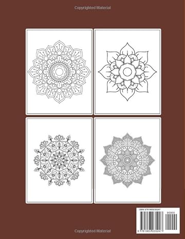 Mandala Coloring Book For Inmates Vol 10: 70 Coloring Pages For Adults With Beautiful Stress Relieving Designs for Relaxation, Mindfulness, Gift For Men Women In Jail And Mandala Lovers - MO Corrections Bookstore