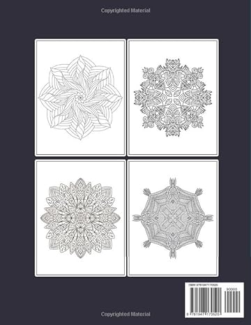 Mandala Coloring Book For Inmates Vol 4: 70 Coloring Pages For Adults With Beautiful Stress Relieving Designs for Relaxation, Mindfulness, Gift For Men Women In Jail And Mandala Lovers - MO Corrections Bookstore