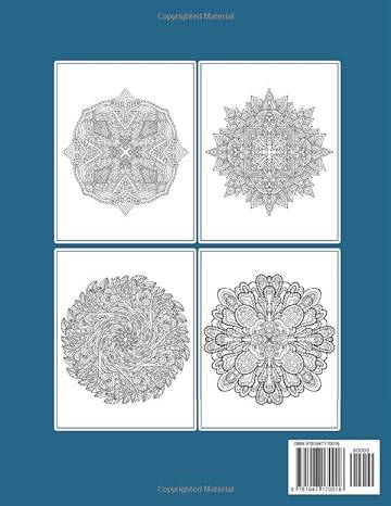 Mandala Coloring Book For Inmates Vol 5: 70 Coloring Pages For Adults With Beautiful Stress Relieving Designs for Relaxation, Mindfulness, Gift For Men Women In Jail And Mandala Lovers - MO Corrections Bookstore