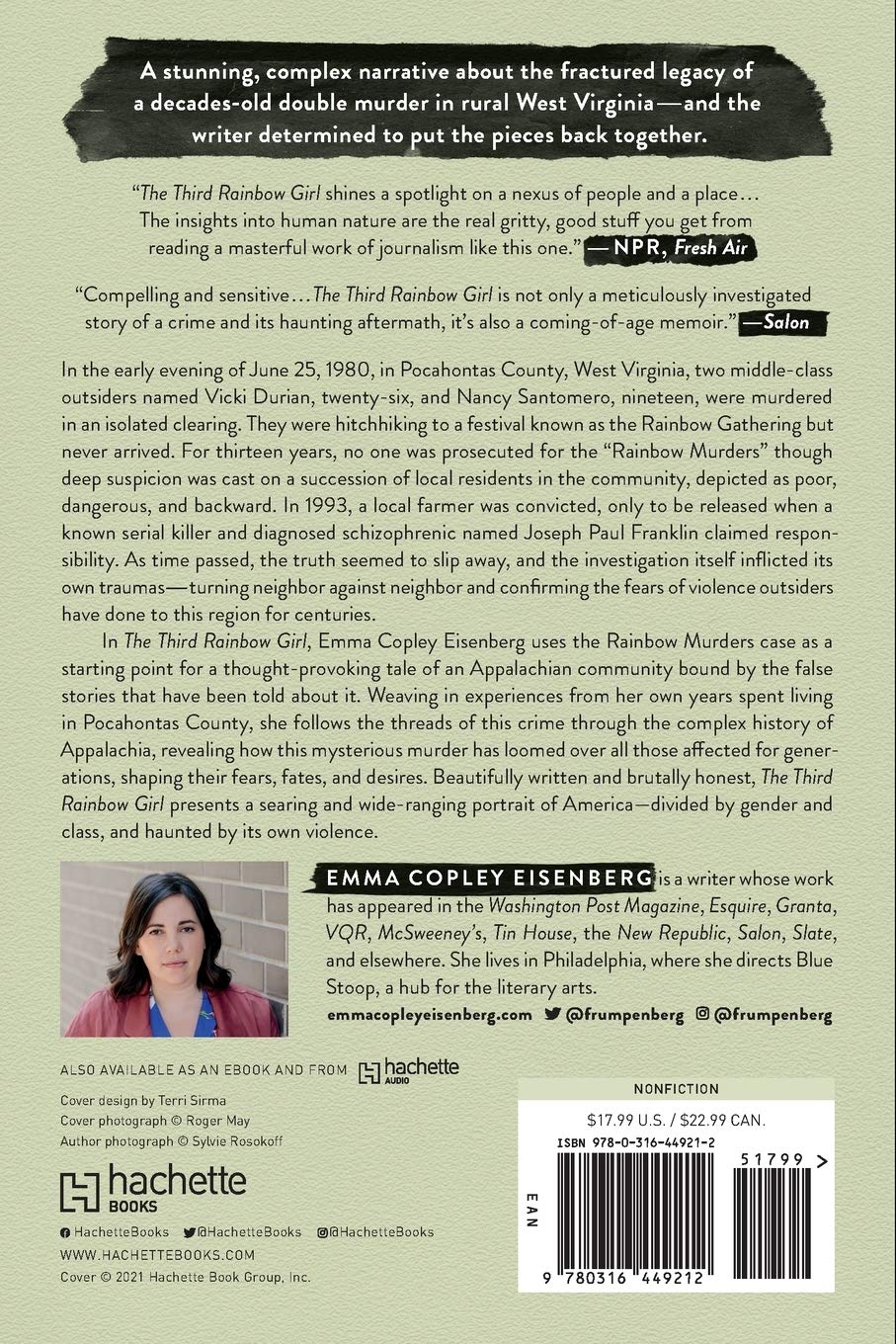 The Third Rainbow Girl: The Long Life of a Double Murder in Appalachia - MO Corrections Bookstore