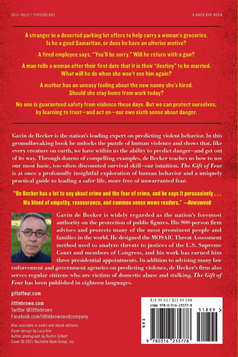 The Gift of Fear: Survival Signals That Protect Us from Violence - MO Corrections Bookstore