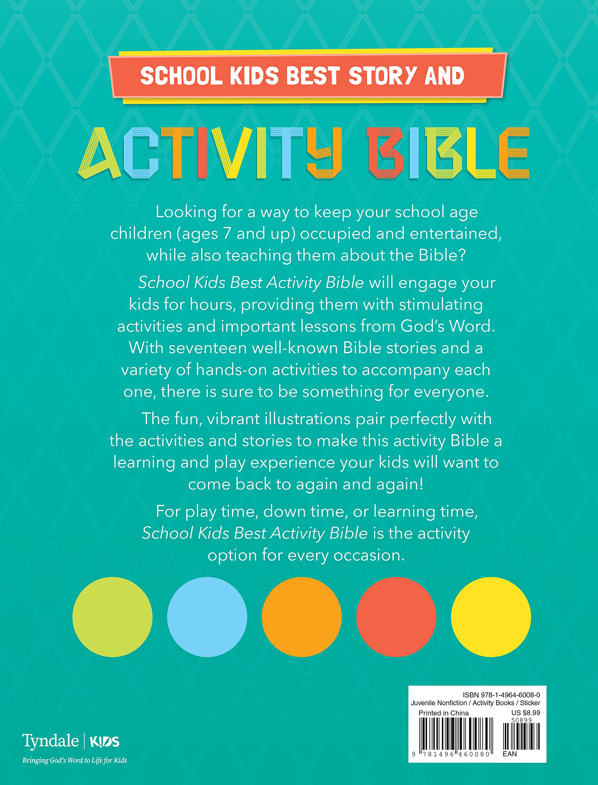 School Kids Best Story and Activity Bible SureShot Books Publishing LLC