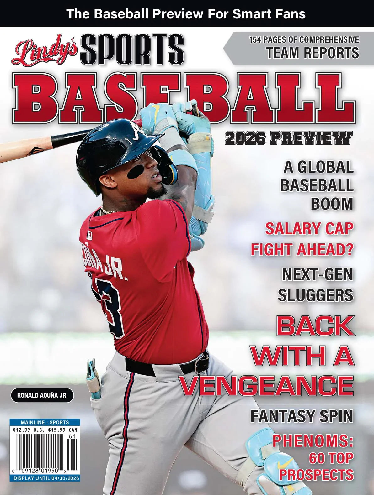2026 Lindy's Baseball Preview Magazine / Covers Vary - MOCorrectionsbookstore.com
