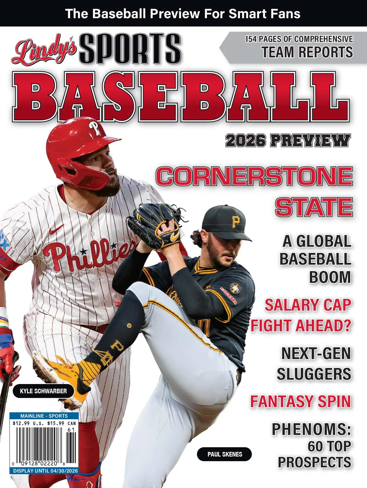 2026 Lindy's Baseball Preview Magazine / Covers Vary - MOCorrectionsbookstore.com