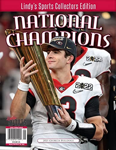 Lindy's Sports Collector's Edition 2021 Georgia Bulldogs National Champions - MO Corrections Bookstore