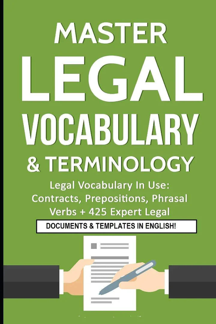 Master Legal Vocabulary & Terminology- Legal Vocabulary In Use - MO Corrections Bookstore