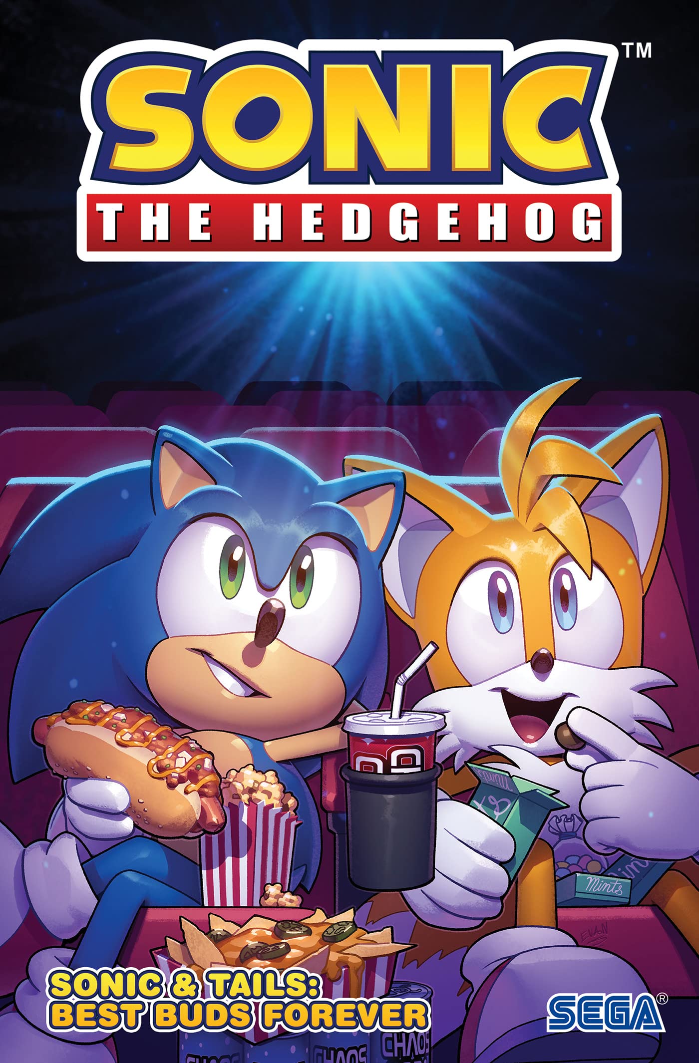 Sonic the Hedgehog Sonic & Tails Best Buds Forever - - MO Corrections Bookstore