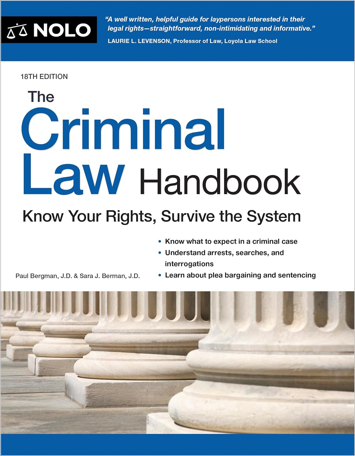 The Criminal Law Handbook - Know Your Rights, Survive the System (18TH ed.) - MO Corrections Bookstore