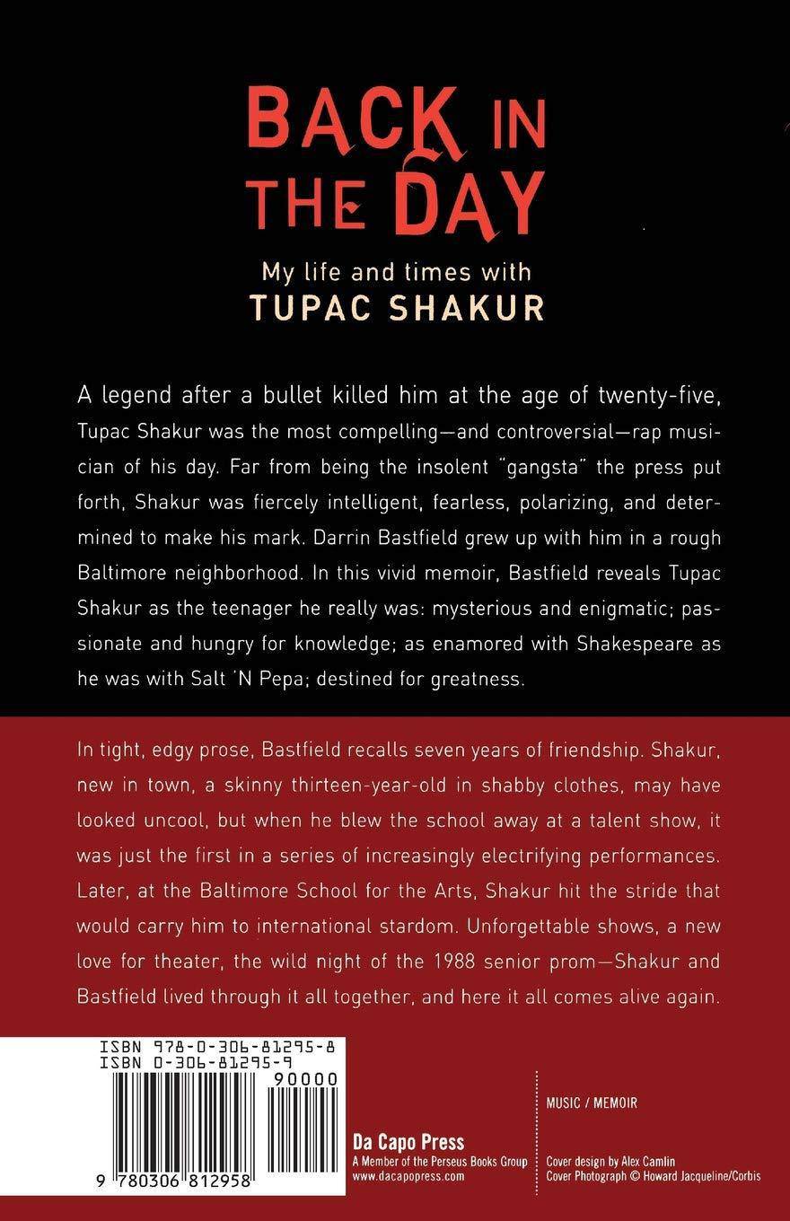 Back in the Day: My Life and Times with Tupac Shakur - MO Corrections Bookstore