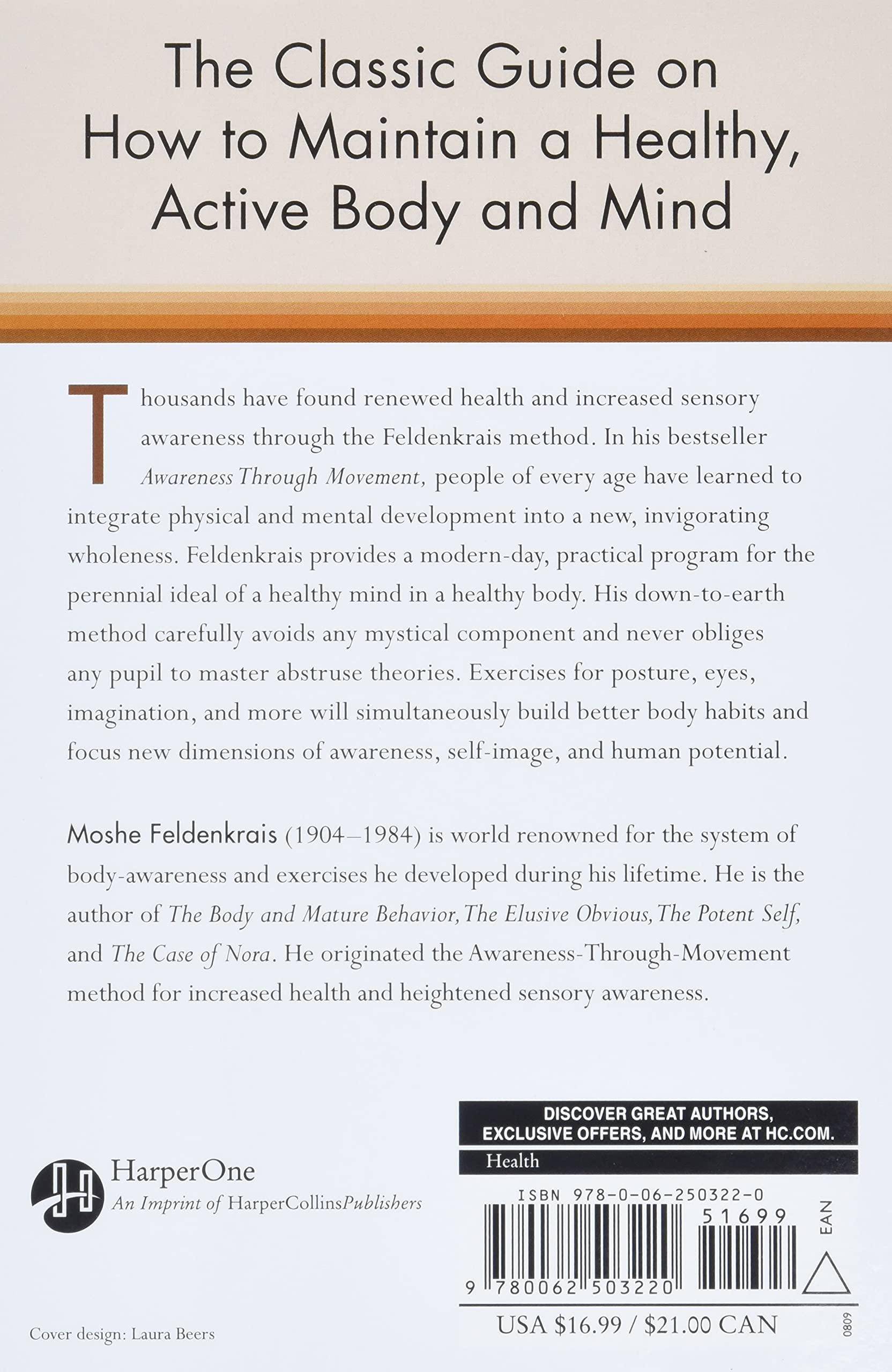 Awareness Through Movement: Easy-To-Do Health Exercises to Impro - MO Corrections Bookstore