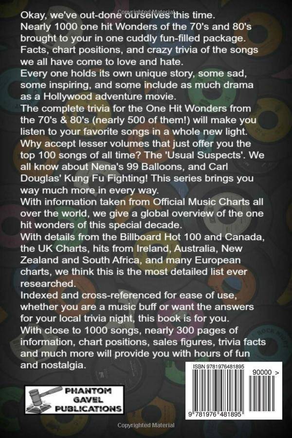 Amplified Encyclopedia of Music Trivia: One Hit Wonders of the 7 - MO Corrections Bookstore