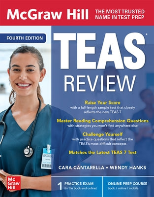 McGraw Hill Teas Review, Fourth Edition Paperback McGraw-Hill Companies
