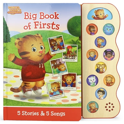 Daniel Tiger Big Book of Firsts: 5 Stories & 5 Songs Board Book Cottage Door Press