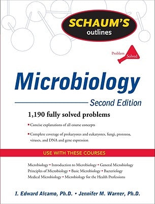 Schaum's Outline of Microbiology Paperback McGraw-Hill Companies