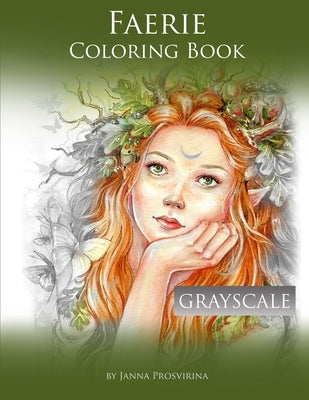 Faerie Coloring Book: Grayscale Paperback Lulu.com