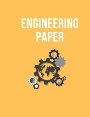 Engineering Paper: BookFactory Professional Engineering Notebook - 140 Pages, great design and nice yellow cover Paperback Independently Published