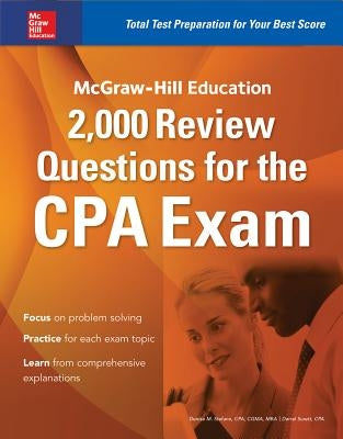 McGraw-Hill Education 2,000 Review Questions for the CPA Exam Paperback McGraw-Hill Companies