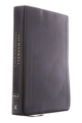 NKJV, Maxwell Leadership Bible, Third Edition, Imitation Leather, Black, Comfort Print Bible Thomas Nelson