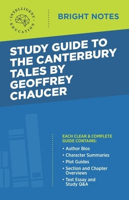Study Guide to The Canterbury Tales by Geoffrey Chaucer Paperback Dexterity