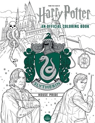 Harry Potter: Slytherin House Pride: The Official Coloring Book: (Gifts Books for Harry Potter Fans, Adult Coloring Books) Paperback Insight Editions