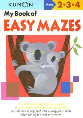 Kumon Easy Mazes Paperback Kumon Publishing North America