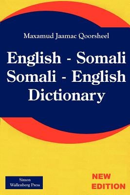 English - Somali; Somali - English Dictionary Paperback Simon Wallenburg Press