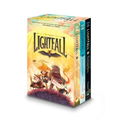 Lightfall 3-Book Box Set: A Graphic Novel Collection: Shadow of the Bird, the Dark Times, the Girl & the Galdurian by Probert, Tim