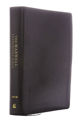 Niv, Maxwell Leadership Bible, 3rd Edition, Leathersoft, Black, Comfort Print Bible Thomas Nelson