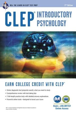 Clep(r) Introductory Psychology Book + Online Paperback Research & Education Association