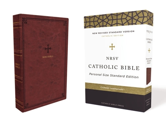 Nrsv, Catholic Bible, Standard Personal Size, Leathersoft, Red, Comfort Print: Holy Bible Bible Catholic Bible Press