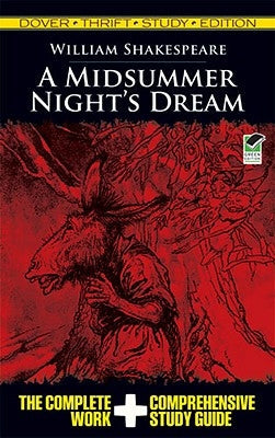 A Midsummer Night's Dream Thrift Study Edition Paperback Dover Publications