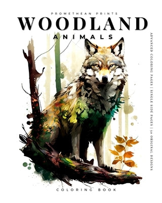 Woodland Animals (coloring Book) Paperback Blurb