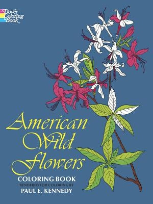 American Wild Flowers Coloring Book Dover Publications