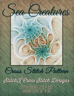 Sea Creatures Fractal Cross Stitch Pattern Paperback Createspace Independent Publishing Platform