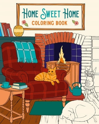 Home Sweet Home Coloring Book Paperback Sirius Entertainment