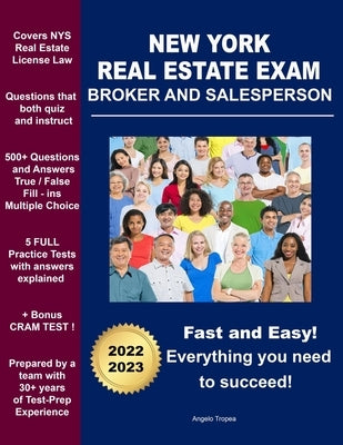 New York Real Estate Exam Broker and Salesperson Paperback Independently Published
