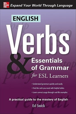 English Verbs & Essentials of Grammar for ESL Learners Paperback McGraw-Hill Companies