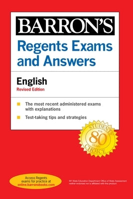 Regents Exams and Answers: English Revised Edition Barrons Educational Services
