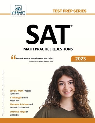 SAT Math Practice Questions Paperback Vibrant Publishers