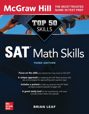 Top 50 SAT Math Skills, Third Edition Paperback McGraw-Hill Companies
