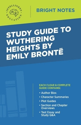 Study Guide to Wuthering Heights by Emily Brontë Paperback Dexterity
