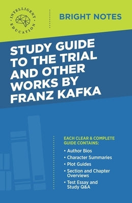 Study Guide to The Trial and Other Works by Franz Kafka Paperback Dexterity