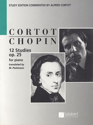 Chopin: 12 Studies for Piano, Op. 25 Paperback Editions Salabert