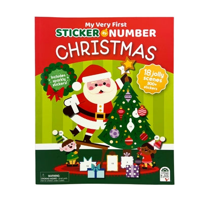 My Very First Sticker by Number Christmas by Clark