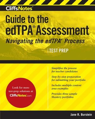 CliffsNotes Guide to the edTPA Assessment Paperback Cliffsnotes