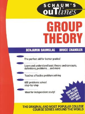 Schaum's Outline of Group Theory Paperback McGraw-Hill Companies