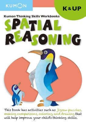 Kumon Thinking Skills Workbooks K: Spatial Reasoning Paperback Kumon Publishing North America