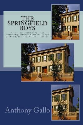 The Springfield Boys: Abraham Lincoln, Joshua Speed, and Billy Herndon Paperback Createspace Independent Publishing Platform