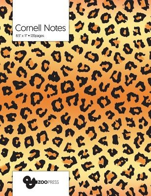 Cornell Notes: Leopard Pattern Cover - Best Note Taking System for Students, Writers, Conferences. Cornell Notes Notebook. Large 8.5 Paperback Createspace Independent Publishing Platform