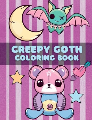 Creepy Goth Coloring Book Paperback Jody Nelson